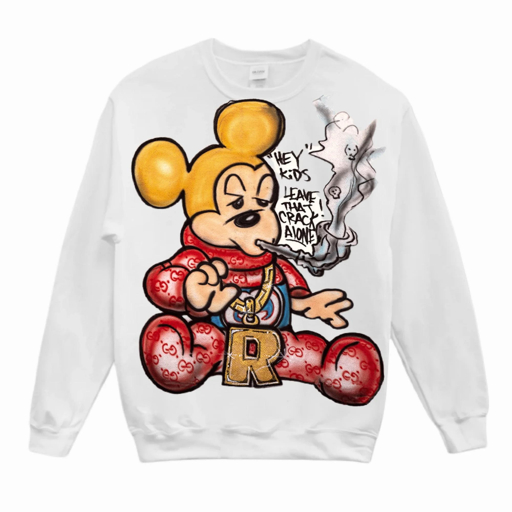Shirt King Phade "Leave That Crack Alone" Crewneck Sweatshirt