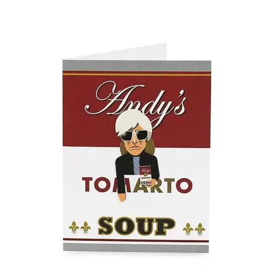 Artist Bookmark Card - Andy Warhol