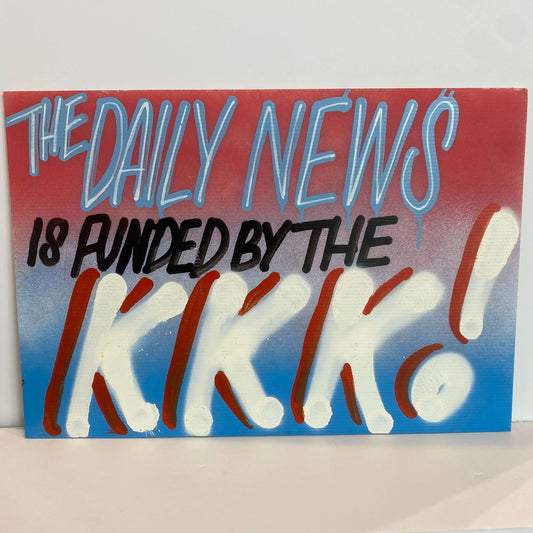 CASH4 'Daily News Funded by The KKK'