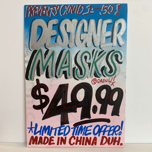 CASH4 'Designer Masks'