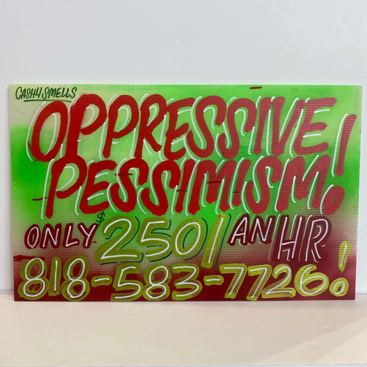 CASH4 'Oppressive Pessimism'