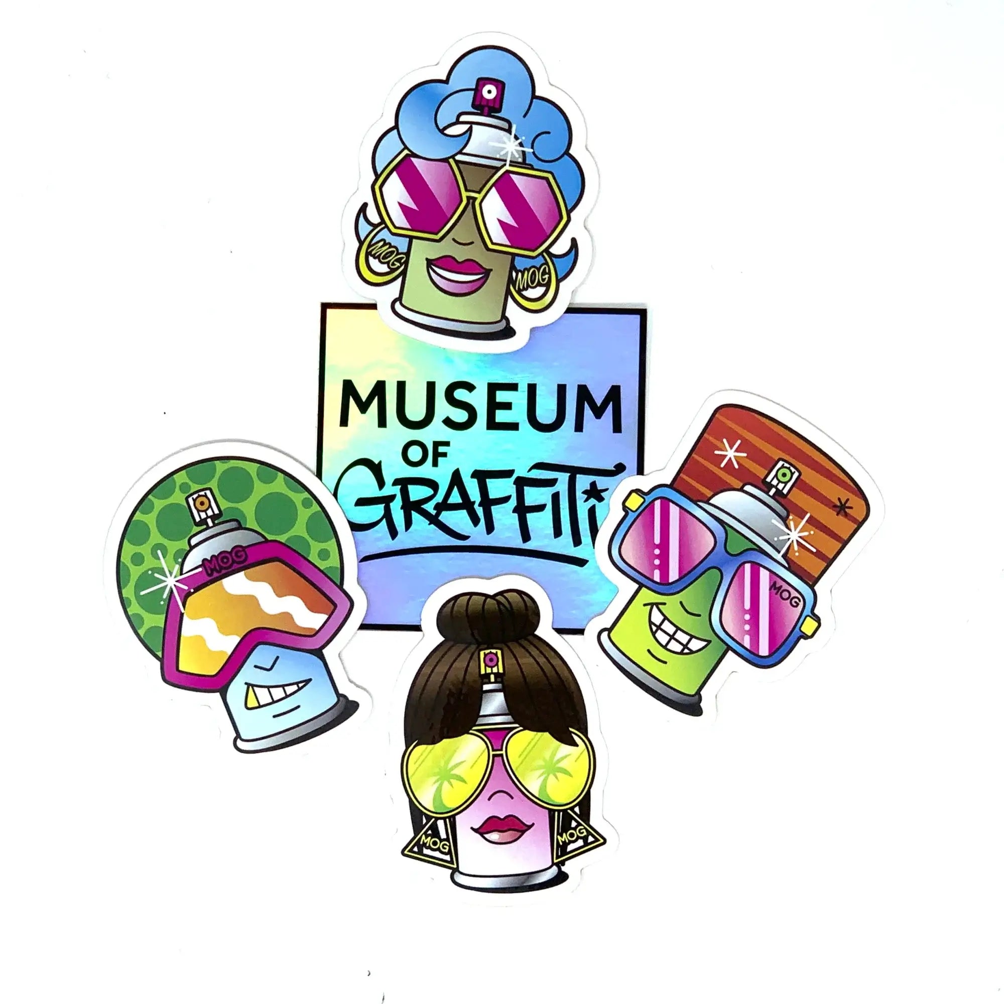 Mog Number Sticker MoG Sticker Pack – Museum of Graffiti