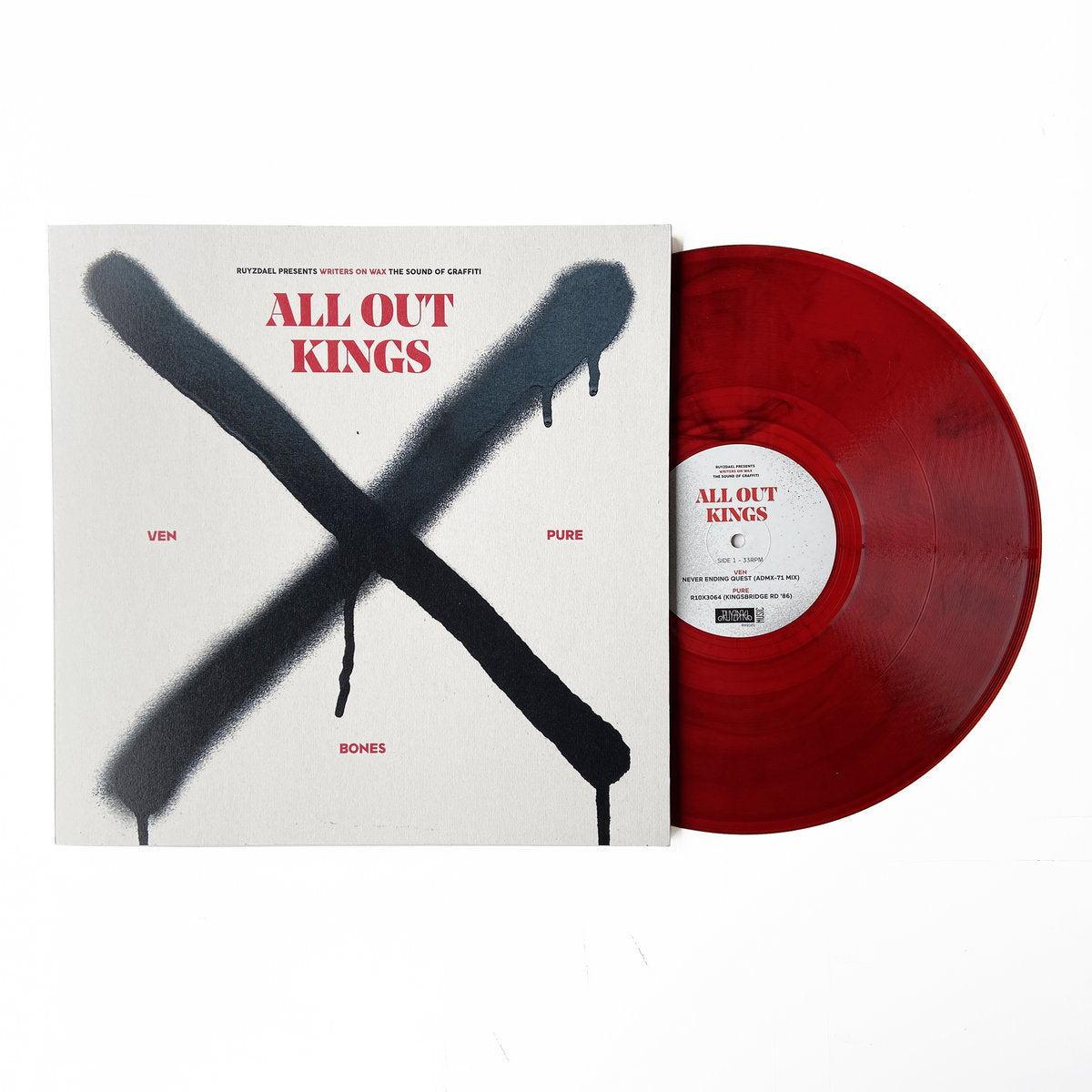 Writers on Wax x All Out Kings (VEN, PURE and Frankie Bones) EP Special