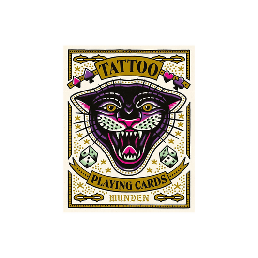 tattoo playing cards deck of 54