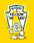 Sket Canvas Art - Mustard