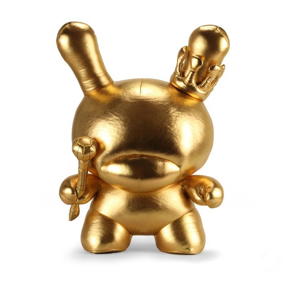 Gold King 20-inch Plush Dunny by Tristan Eaton